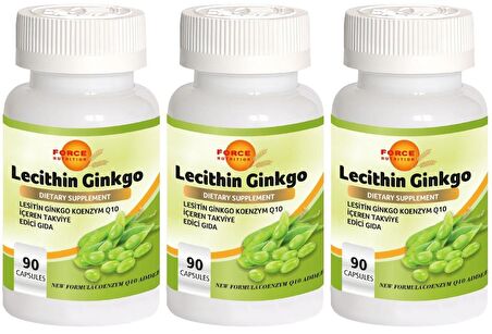 Lesitin Ginkgo Koenzim Q10 3x90 Kapsül