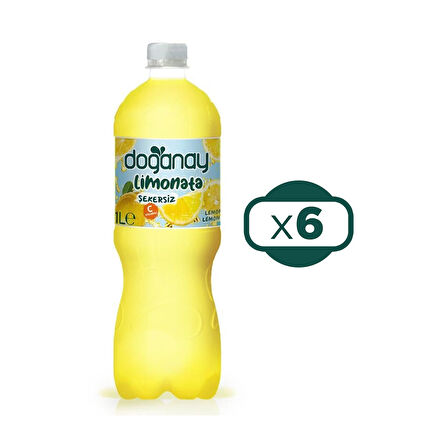 Doğanay Limonata Şekersiz 1 Lt X 6 Adet