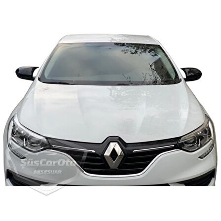 Renault Megane 4 2016 Sonrası Batman Yarasa Ayna Kapağı Piano Black ABS Plastik