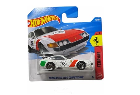 HOT WHEELS FERRARI 365 GTB4 COMPETIZIONE JJL06-N521