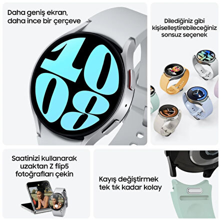 Samsung Galaxy Watch Akıllı Saat Siyah 44mm Gri-Siyah