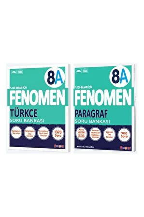 LGS 8. Sınıf A Serisi Soru Bankası Türkçe ve Paragraf