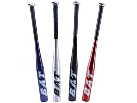 İpek Yıldızı® Uzun Ömürlü Dayanıklı Sağlam Alüminyum Beyzbol Sopası 63,5 Cm