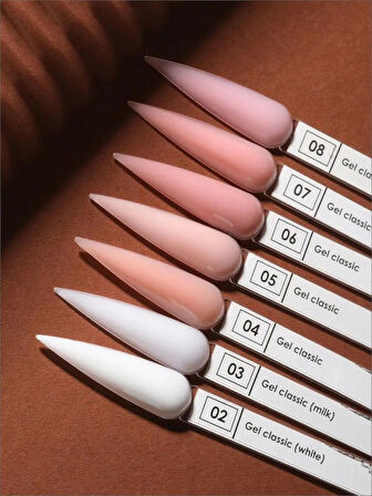 Nail Republic Protez Tırnak Jeli UV Gel Classic (Süt Beyazı) 50Gr. 03