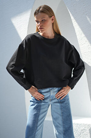 Basic  Oversize Sweatshirt  | L