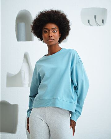 Basic  Oversize Sweatshirt  | M