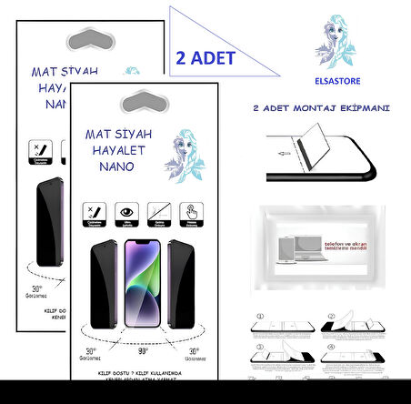 Xiaomi REDMİ NOTE 4X Nano Ekran Koruyucu 2 Adet Ultra İNCE Esnek MAT HAYALET