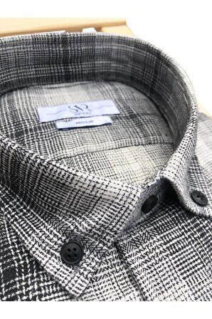 Süvari Premium Regular Svr Desenli Oduncu Gömlek