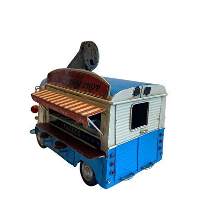 Metal Model Dondurma Arabası