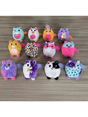  Mobgift 1 Adet Misfittens Sürpriz Peluş Kedi