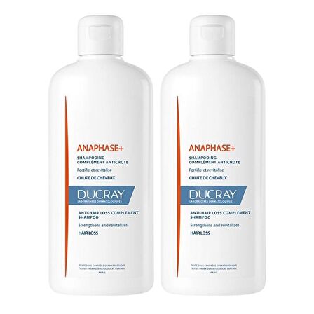 Ducray Anaphase+ Saç Dökülmesine Karşı Bakım Şampuan 400 Ml X 2 Adet