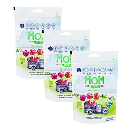 MOM Magical Organic Moods Lolipop 5.8gx10 Adet X3 Adet	