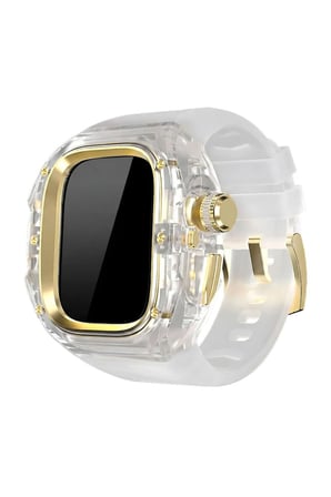 Watch Ultra 49 mm Çerçeveli Tokalı Silikon Armon Loop Kordon