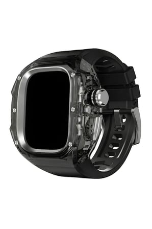 Watch Ultra 49 mm Çerçeveli Tokalı Silikon Armon Loop Kordon
