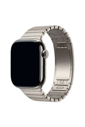 Apple Watch 11 10 46mm - 6 7 8 9 10 11 SE Ultra Uyumlu 42 44 45 49mm Uyumlu Premium Titanyum Paslanmaz Çelik Kordon