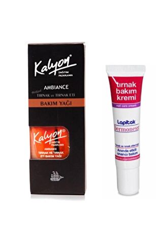 Kalyon Tırnak Ve Tırnak Eti Bakım Yağı 11 Ml + Lapitak Tırnak Bakım Kremi 15 Ml