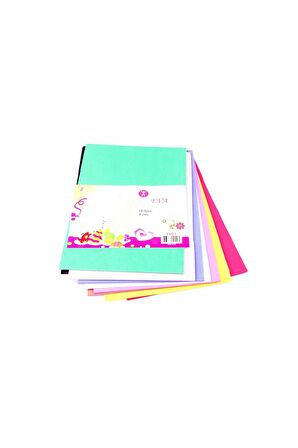 10'Lu Renkli A4 Eva Sünger Seti /