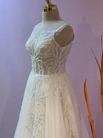 A-Kesim  Askılı Gelinlik