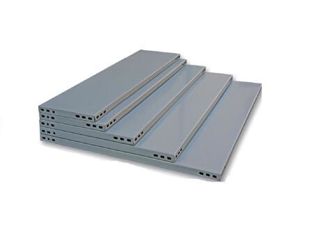 Galvaniz Çelik Raf Tablası - Depo, Arşiv, Kiler, Dosya, Market Rafı 31x75 cm-0.70 mm