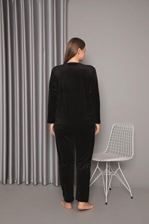 SENFONİ 10458 Kadın BATTAL KADİFE TAKIM