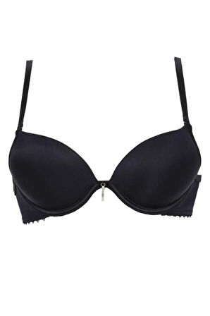 Kadın Beyaz 2 Beden Büyüten Destekli Dolgulu Sihirli Sütyen 7034