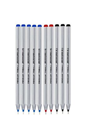 Pensan Triball Tükenmez Kalem Seti 10'lu