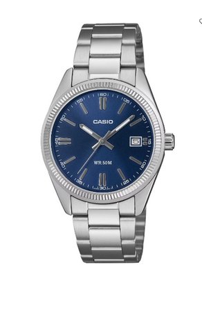 Casio MTP-1302PD-2A1VDF Erkek Kol Saati Lacivert Kadran Çelik Kordon