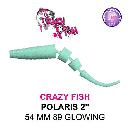 CRAZY FISH POLARIS 2 54 MM SAHTE SİLİKON