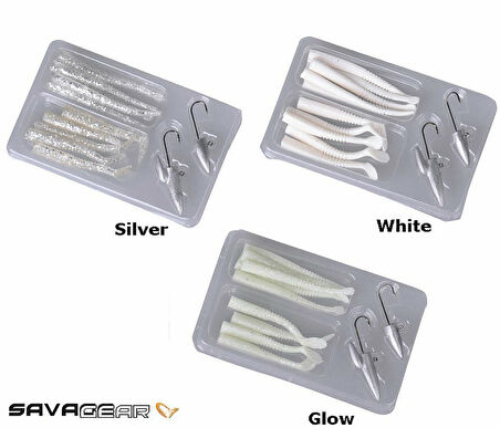 Savage Gear Lrf Micro Sandeel Kit 12 Adet(1+1.5+5) Suni Yem