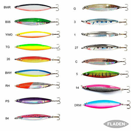 Fladen Nidingen 8,5 cm. 22 g. Kaşık