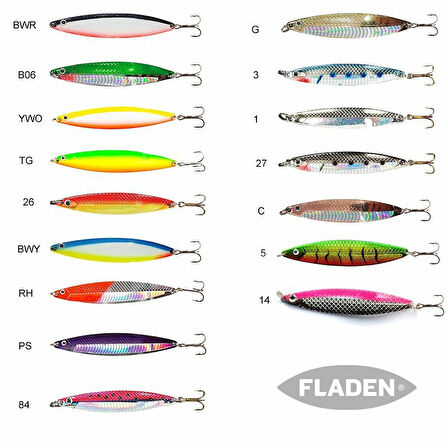 Fladen Nidingen 7,5 cm. 18 g. Kaşık