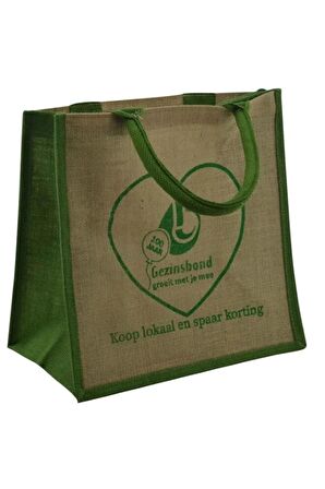 Hasır Plaj Çanta Piknik %100 Natural Jute Kumaş