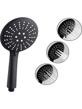 Panter Siyah El Duş Başlığı