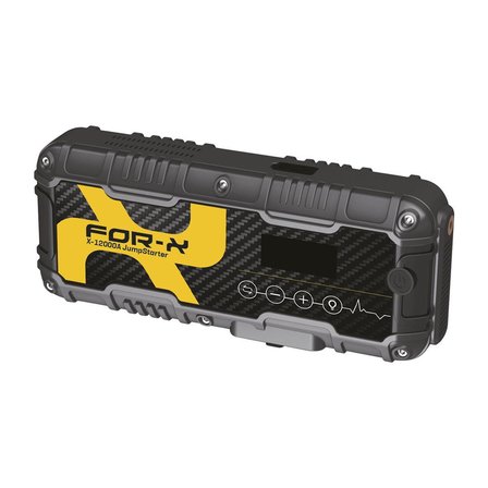 FOR-X X-12000 AKÜ TAKVİYESİ LASTİK ŞİŞİRİCİ POWERBANK LED IŞIK