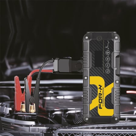 FOR-X X-12000 AKÜ TAKVİYESİ LASTİK ŞİŞİRİCİ POWERBANK LED IŞIK