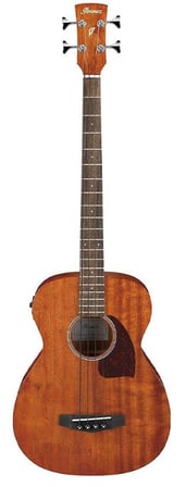 IBANEZ PCBE12MH-OPN Open Pore Natural Elektro Akustik Bas Gitar