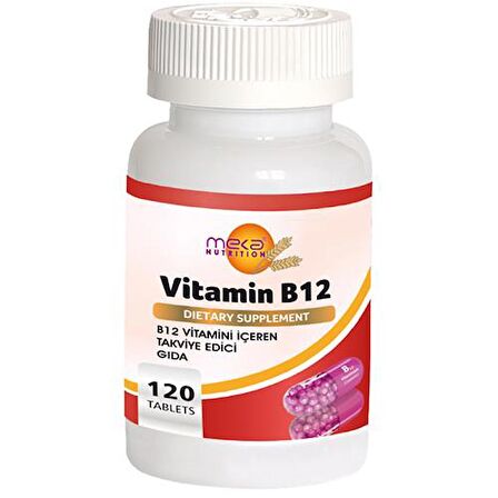 B12 Vitamini 1000 Mcg 120 Tablet