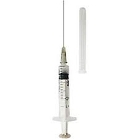 Ayset 2ml Enjektör Dental (0.40x50mm) (27g* 2) 2cc 3p Uzun 250 Adet