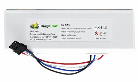 Mi Mijia 1C Robot Vacuum Mop P1904-4S1P-MM Uyumlu 14.4V 2600mAh Li-ion Robot Süpürge Bataryası