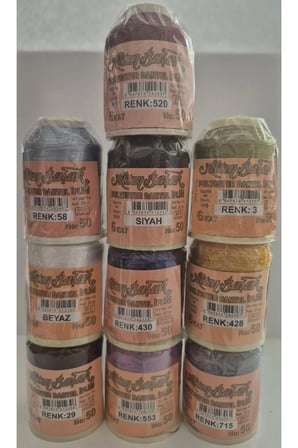 Dantel Oya İpliği 10 Adet 20 Gram