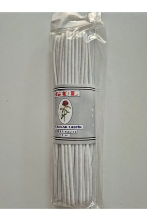 Yuvarlak Lastik 10 Metre Uzunluk