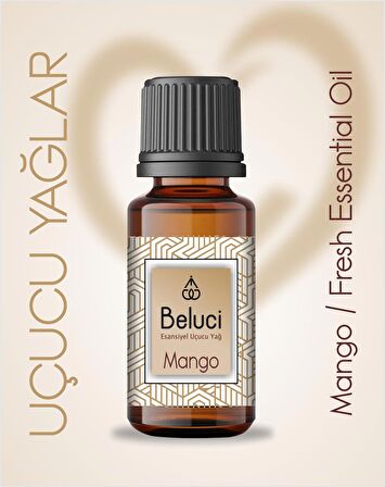 Beluci Mango Doğal Uçucu Yağ, Buhurdanlık Yağ, Uçucu Yağı, Oda Kokusu, Esansiyel Yağ 10 Ml