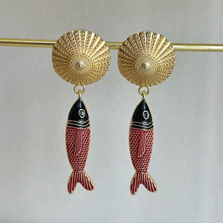  Zara Model Balık Küpe