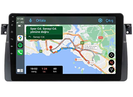 BMW 3 Serisi E46 Android Multimedya Sistemi