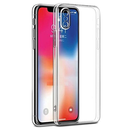 Smcase iPhone X Kılıf Kamera Korumalı Silikon