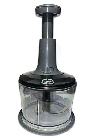 Basmalı El Rondosu Manuel Bas-Çek Çelik 3 Bıçaklı Rondo 1 Kg Hacimli 15x12 Cm