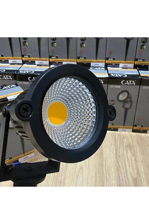 KASSEL AYDINLATMA 10 ADET AMBER RENK Kazıklı Çim Aydınlatma Ve Bahçe Armatür 5w Ct-7300
