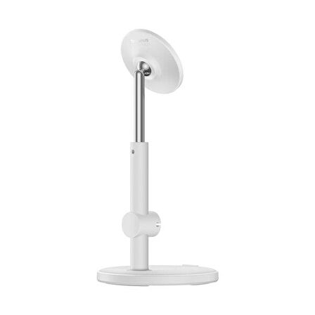 Baseus Yükseklik Ayarlı Kablo Yerli Magsafe Masaüstü Telefon Tutucu İphone 12 13 14 15 Pro Max Stand