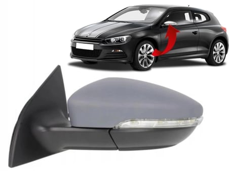 Vw Scırocco 2009-2018 Sol Ayna Katlanır  1K8857507Q