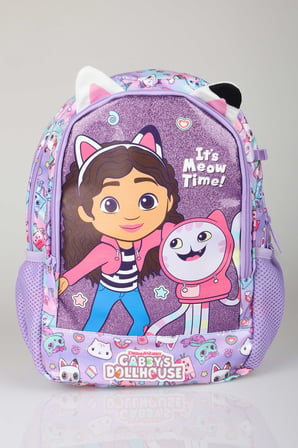 x Dekomus Lisanslı Gabby’s Dollhouse Meow Magic Collection Tek Bölmeli Küçük Boy Anaokul Çantası